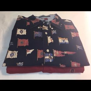 Tommy Hilfiger Vintage Shirt Lot-2pcs.